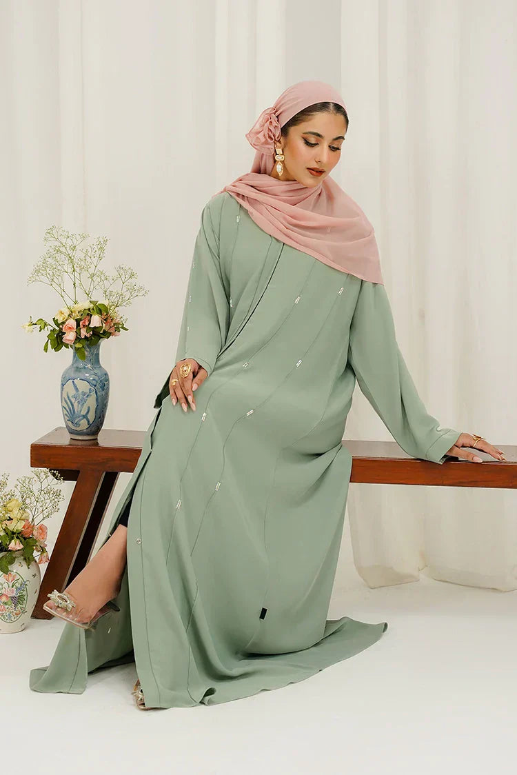 Divinely Crafted - Maya Abaya - Buttoned Up