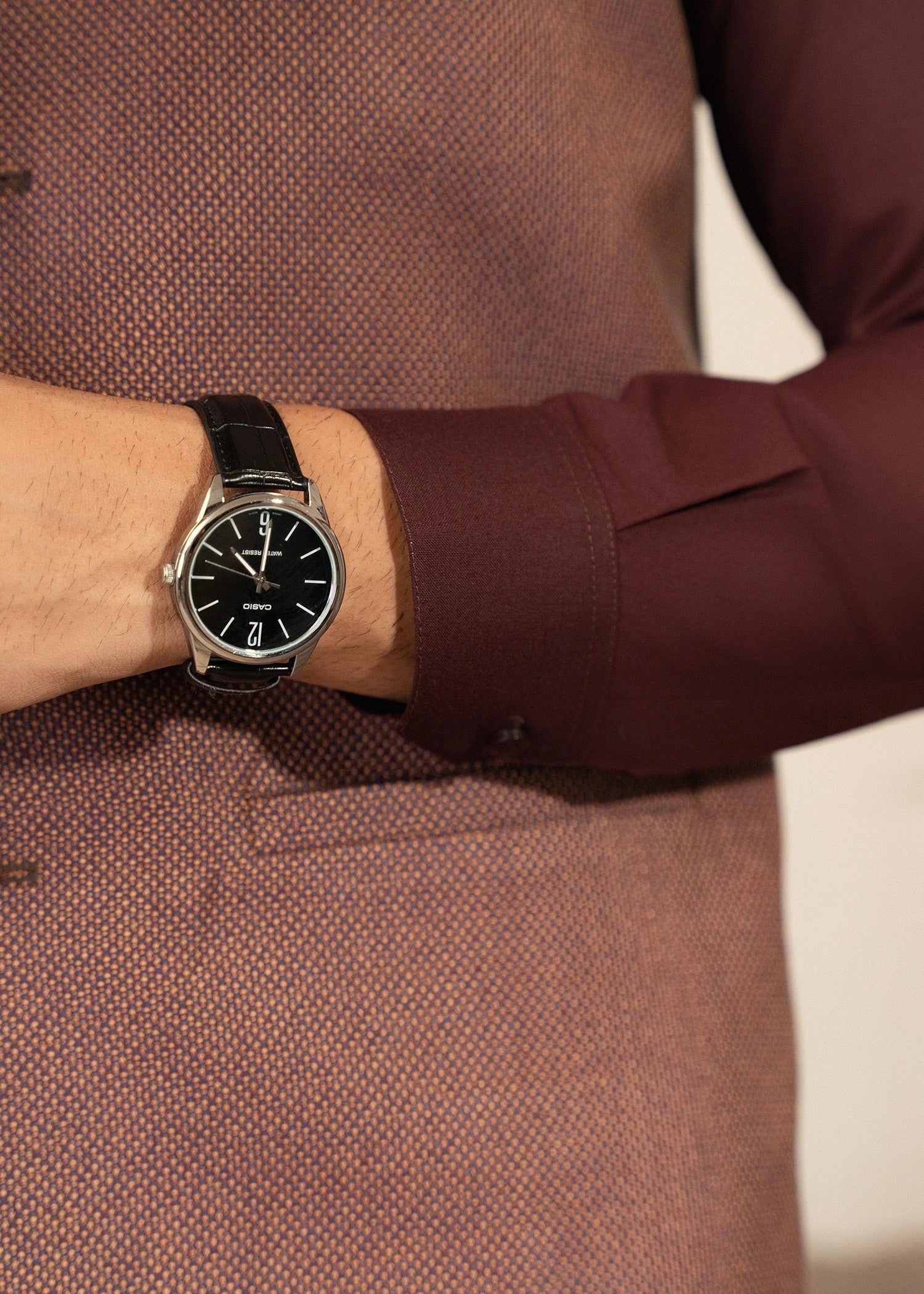 Picture of Platinum Brown | Waist Coat - Available at Raja Sahib