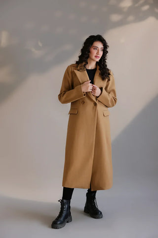 Picture of Full Sleeves Long Coat - Available at Raja Sahib