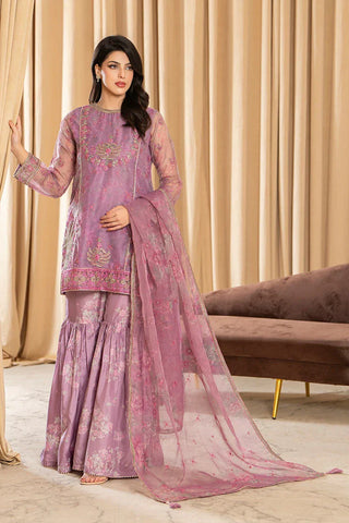 Picture of 3-PC Stitched Embroidered Suit - Available at Raja Sahib