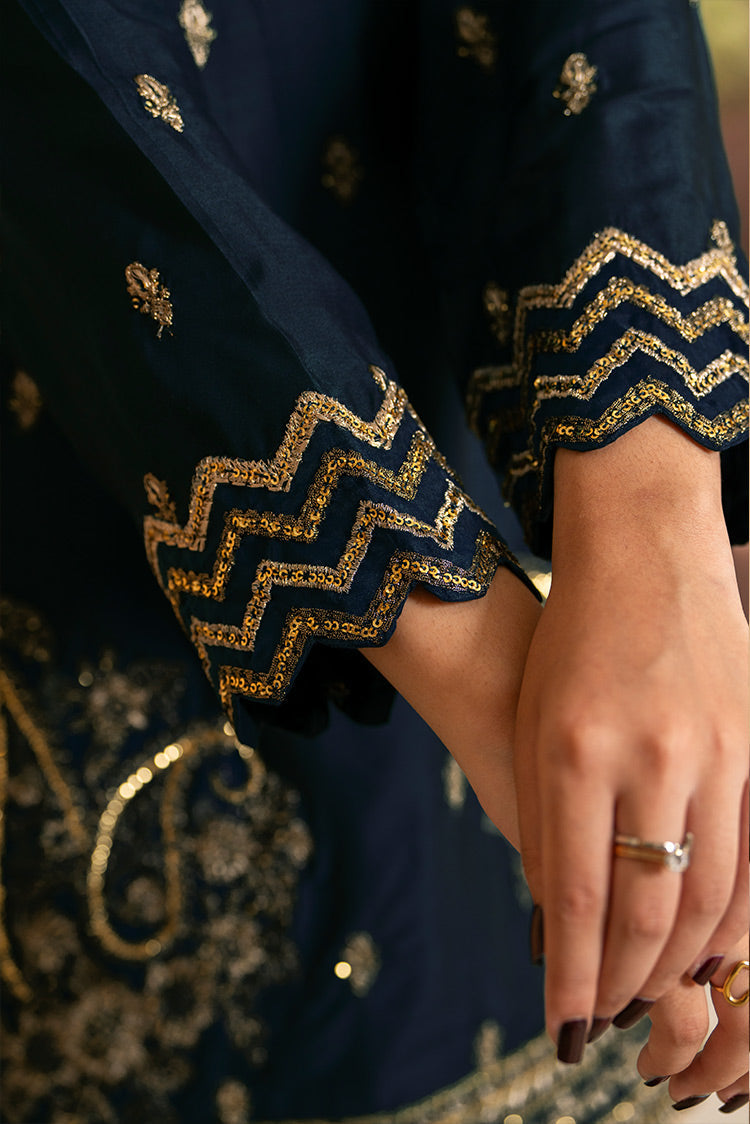 Picture of 3-PC Stitched Embroidered Suit - Available at Raja Sahib