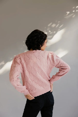 Picture of Full Sleeves V-Neck Cardigan Sweater - Available at Raja Sahib