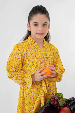 Picture of Western Georgette Dress - by Raja Sahib Kids