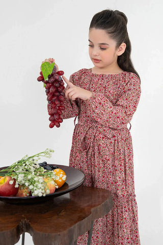 Picture of Western Georgette Dress - by Raja Sahib Kids