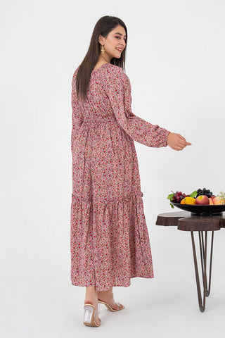 Western Georgette Dress