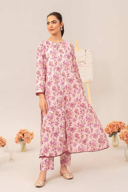 Ellena - 2-PC Stitched Embroidered Suit