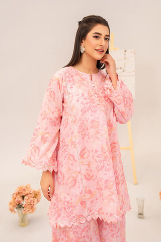 Ellena - 2-PC Stitched Printed Suit