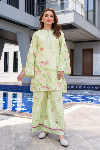 2-PC Stitched Embroidered Suit 