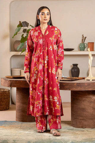 Picture of 2-PC Stitched Printed Suit - Available at Raja Sahib