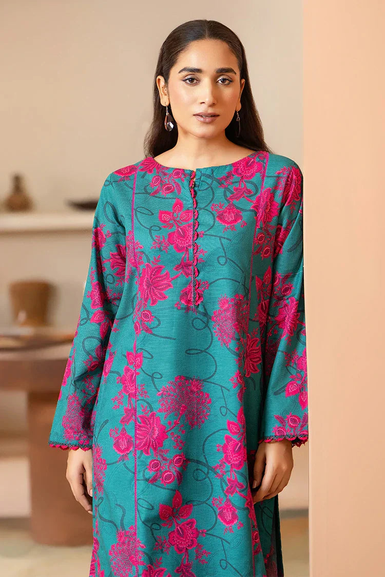 Picture of 2-PC Stitched Printed Suit - Available at Raja Sahib
