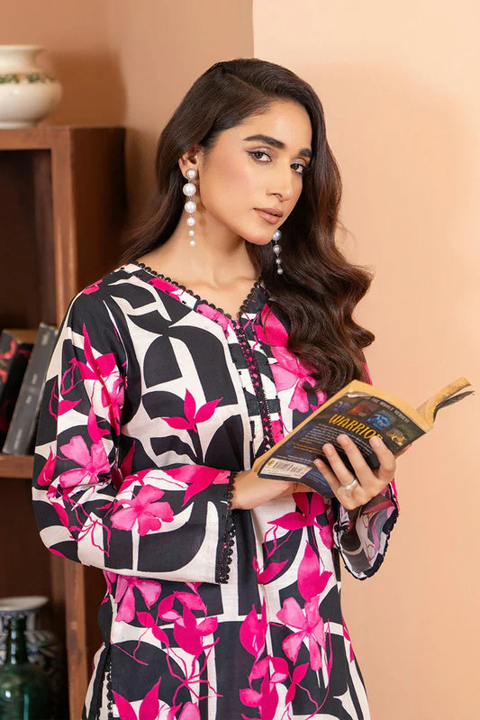 Picture of 2-PC Stitched Printed Suit - Available at Raja Sahib