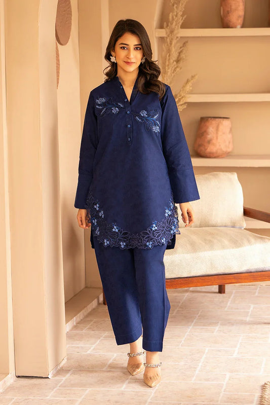 Picture of 2-PC Stitched Printed Suit - Available at Raja Sahib