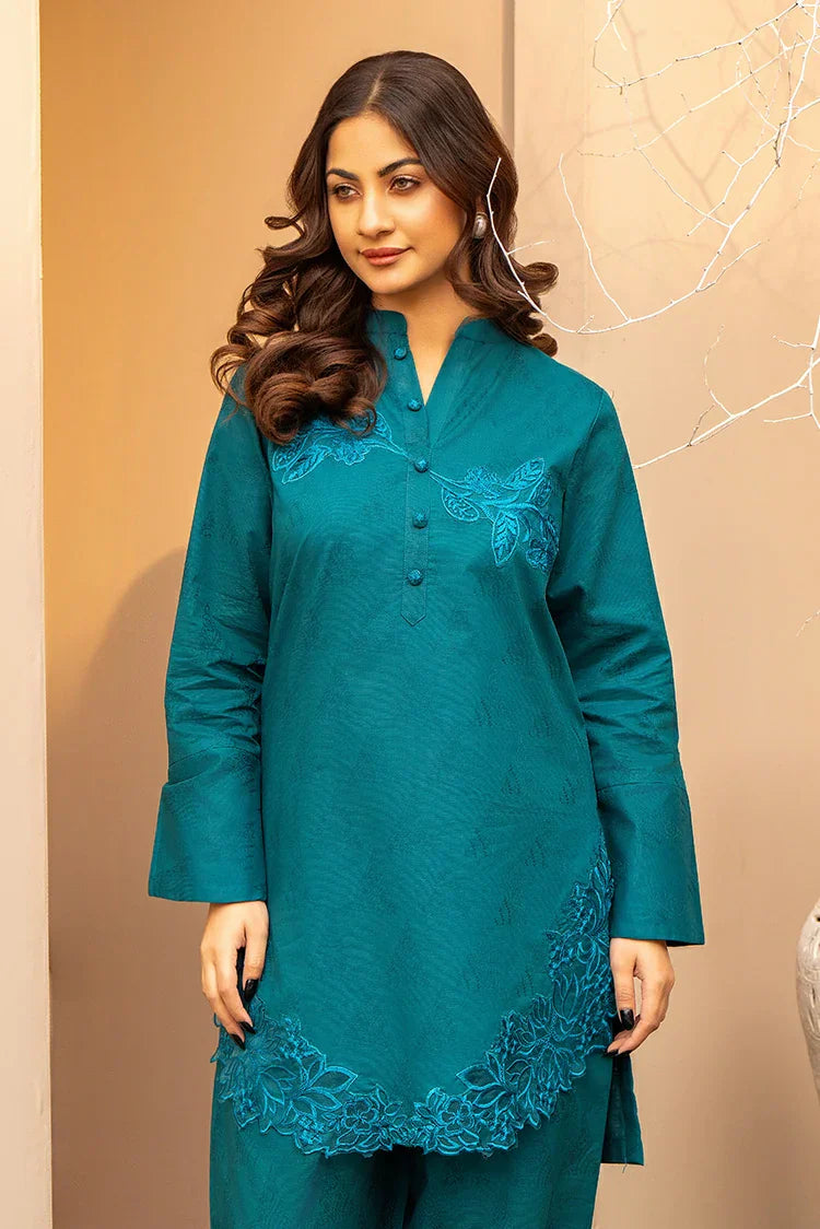 Picture of 2-PC Stitched Printed Suit - Available at Raja Sahib