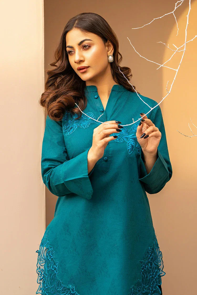 Picture of 2-PC Stitched Printed Suit - Available at Raja Sahib