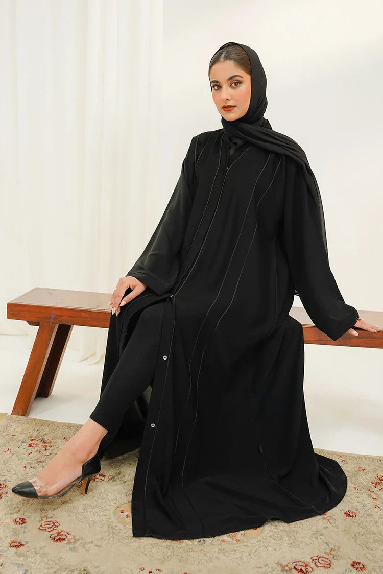 Divinely Crafted - Bella Abaya - Buttoned Up