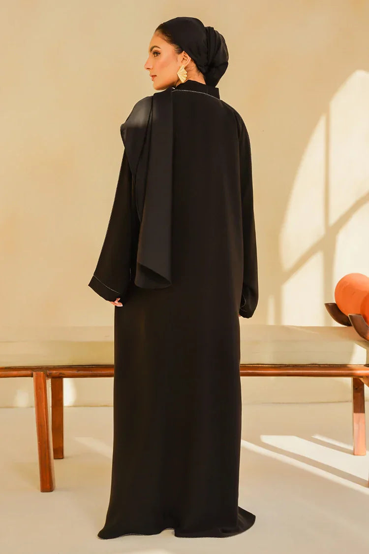 Divinely Crafted - Wahj Abaya - Buttoned Up