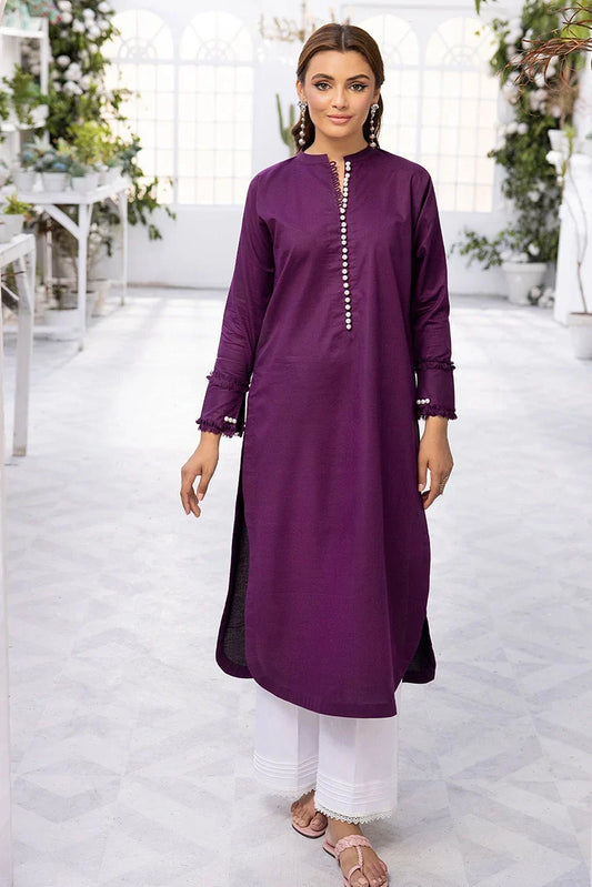 Picture of Tessa - Kurta Collection - Violet Whisper - Available at Raja Sahib
