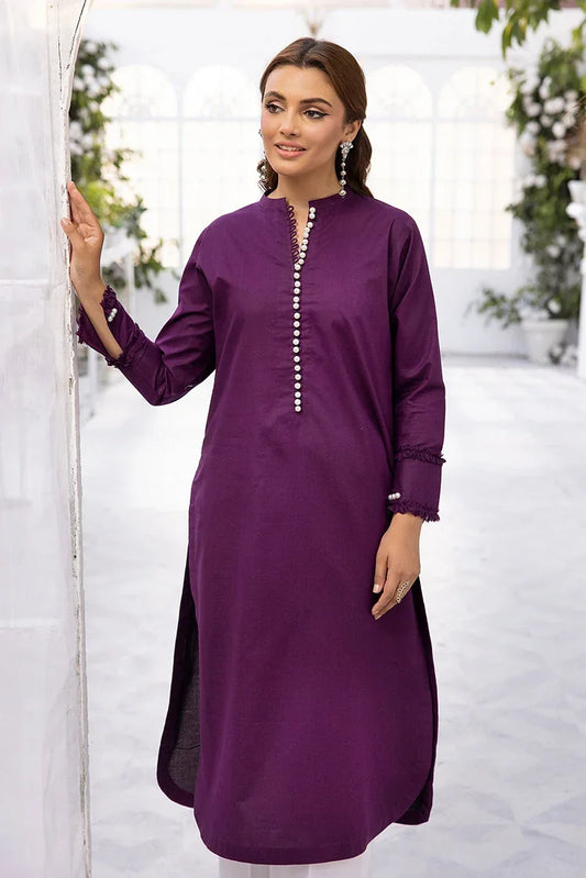 Picture of Tessa - Kurta Collection - Violet Whisper - Available at Raja Sahib
