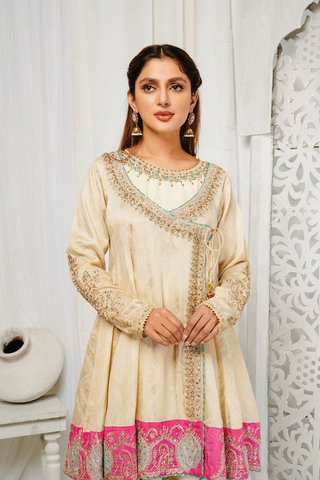 Picture of Kashish - Formals Luxury Pret - Off White - 5912B - Available at Raja Sahib