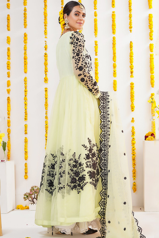 Kashish - Formals Luxury Pret - Leaf Green - 5954