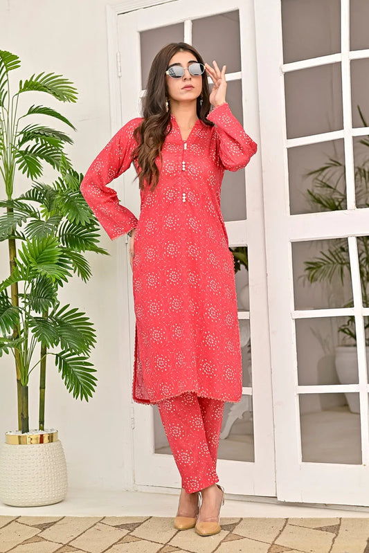 Silcot - The Coral Sprig Kurta Set