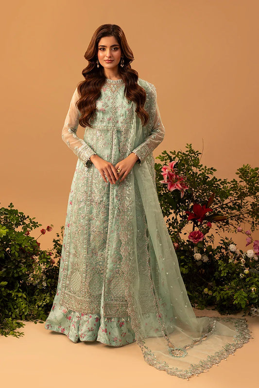3-PC Stitched Embroidered Suit