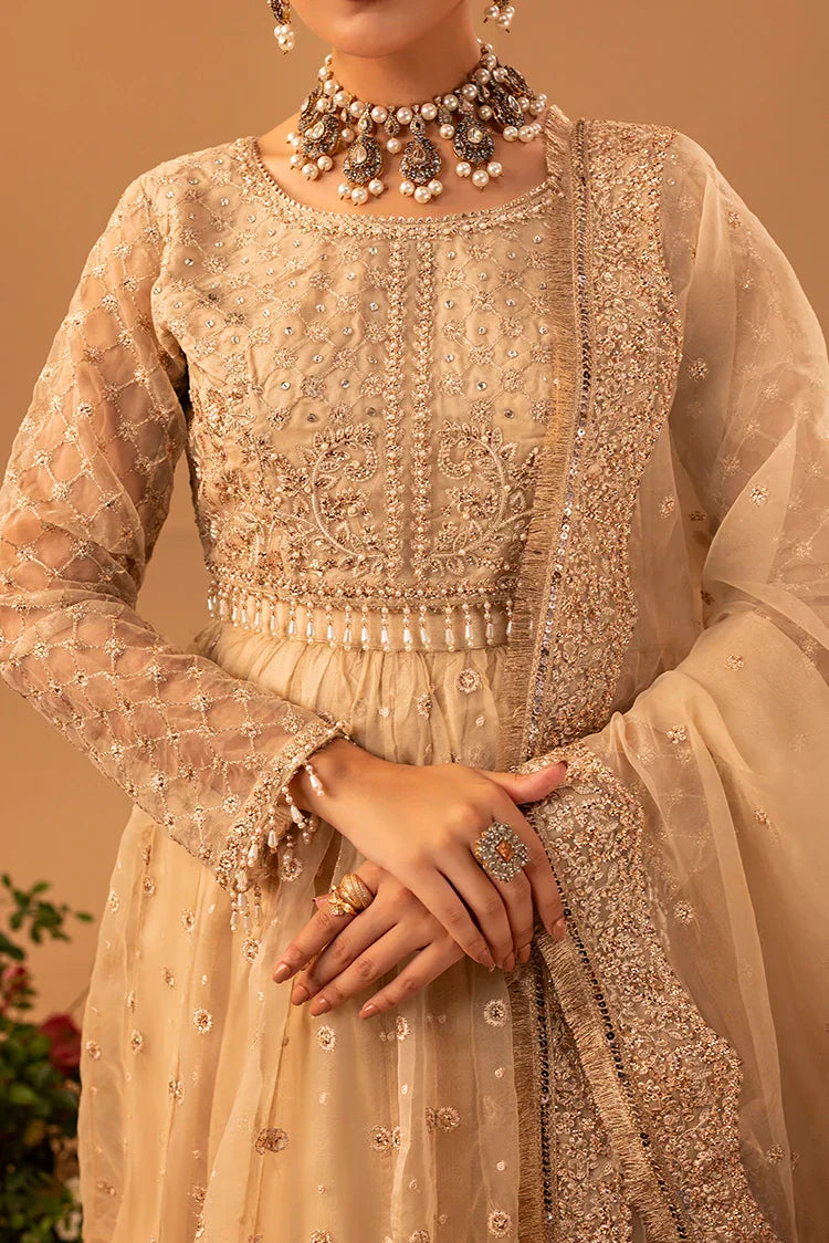 3-PC Stitched Embroidered Suit