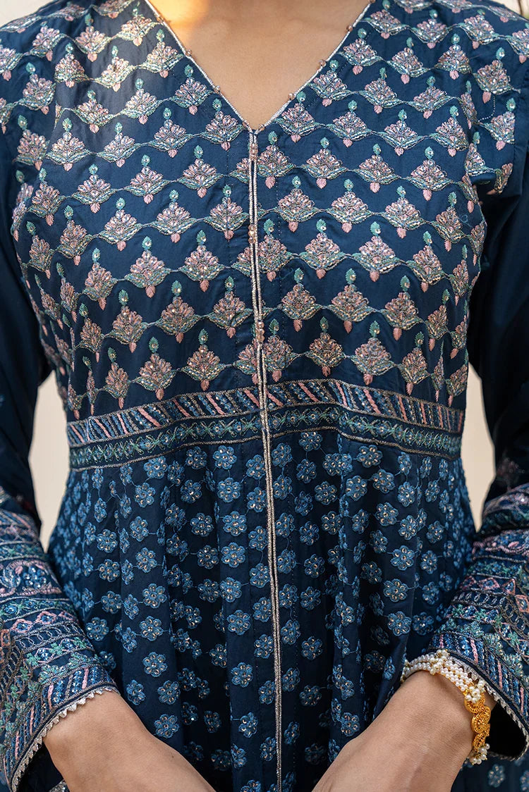 Picture of 3-PC Stitched Embroidered Suit - Available at Raja Sahib
