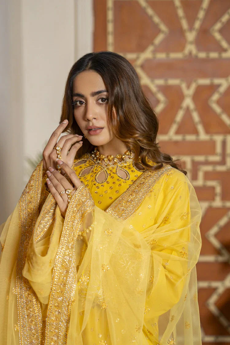 Picture of 3-PC Stitched Embroidered Suit - Available at Raja Sahib