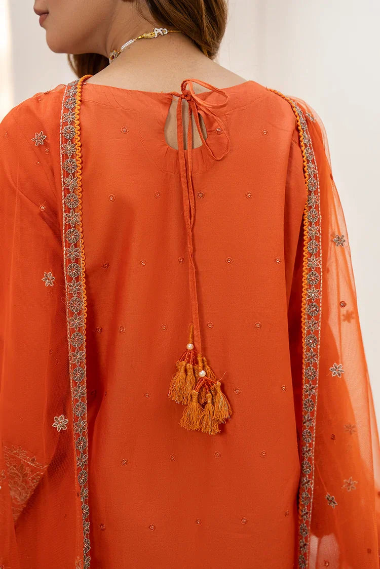 Picture of 3-PC Stitched Embroidered Suit - Available at Raja Sahib