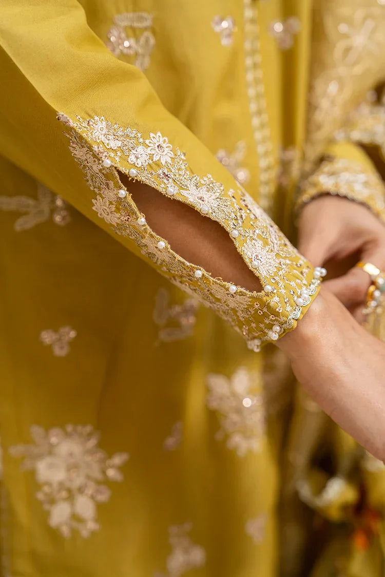 Picture of 3-PC Stitched Embroidered Suit - Available at Raja Sahib