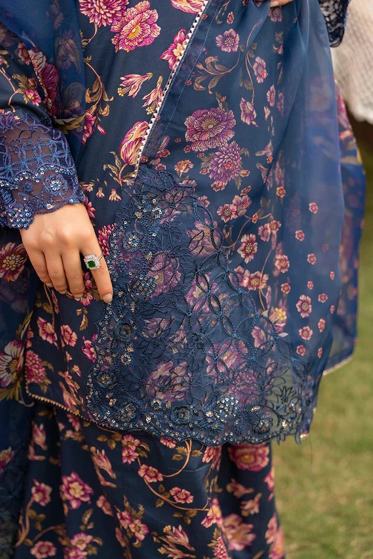 Picture of 3-PC Stitched Embroidered Suit - Available at Raja Sahib