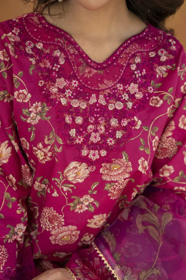 Picture of 3-PC Stitched Printed Suit - Available at Raja Sahib
