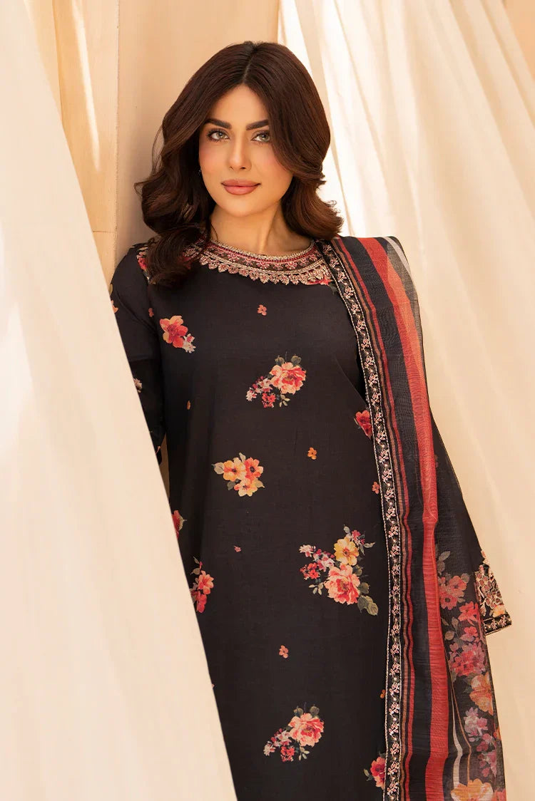 Picture of 3-PC Stitched Printed Suit - Available at Raja Sahib