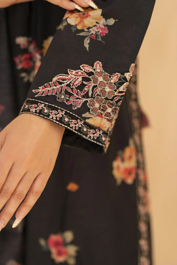 Picture of 3-PC Stitched Printed Suit - Available at Raja Sahib