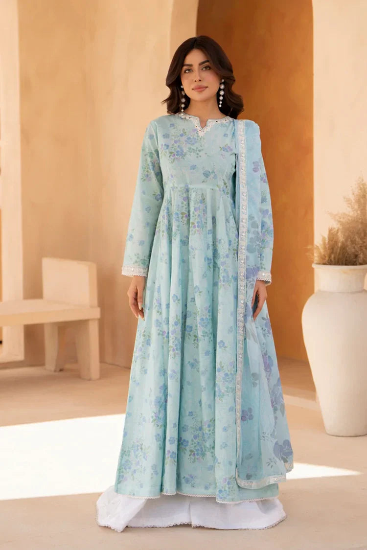 Picture of 3-PC Stitched Printed Suit - Available at Raja Sahib