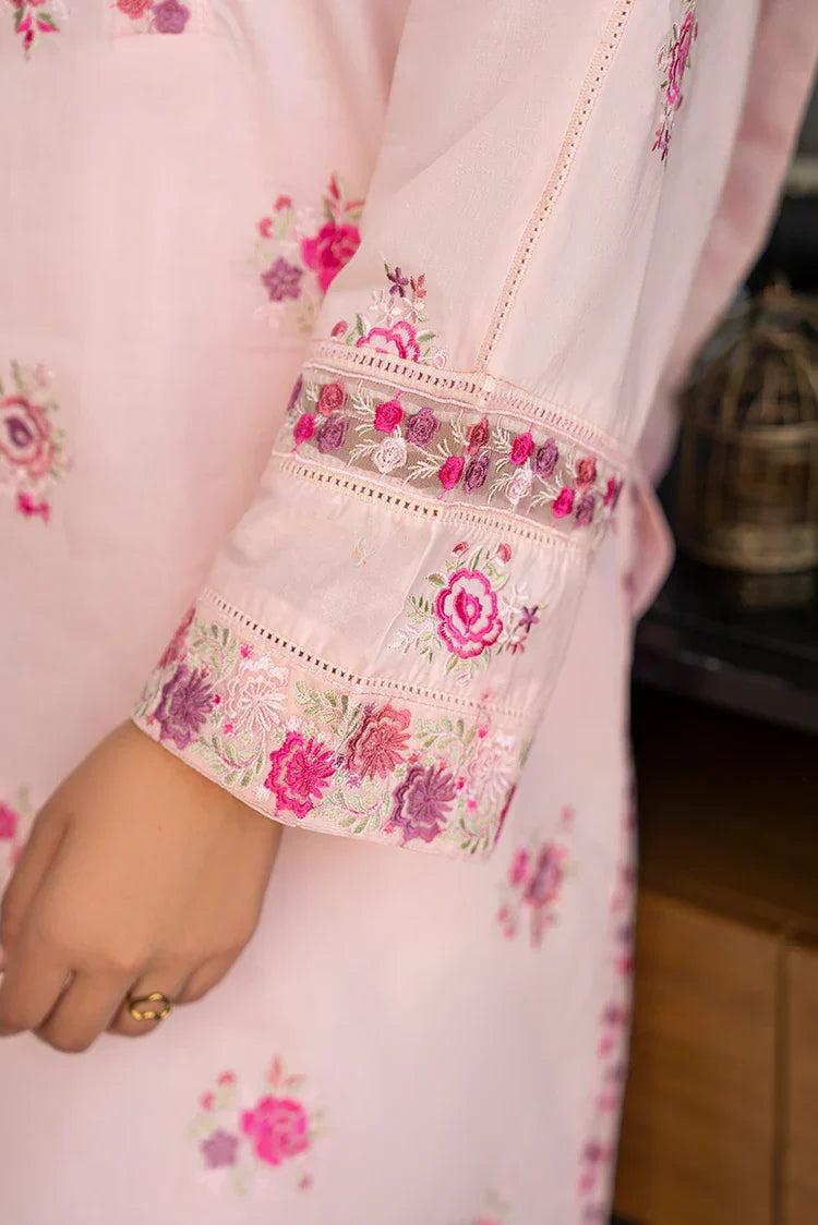 Picture of 3-PC Stitched Embroidered Suit - Available at Raja Sahib