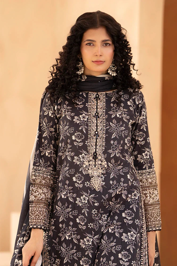 Picture of 3-PC Stitched Embroidered Suit - Available at Raja Sahib