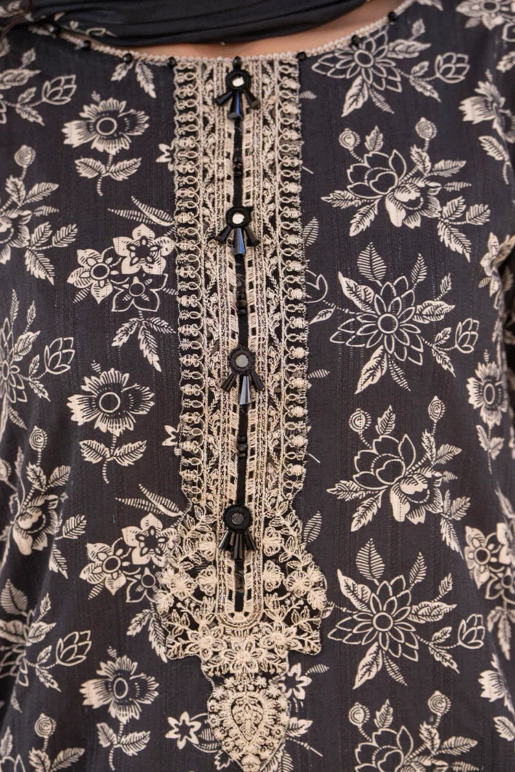 Picture of 3-PC Stitched Embroidered Suit - Available at Raja Sahib
