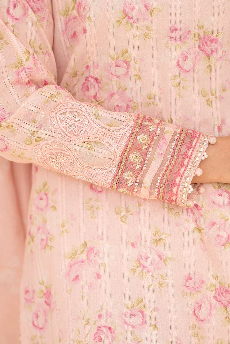 Picture of 3-PC Stitched Embroidered Suit - Available at Raja Sahib