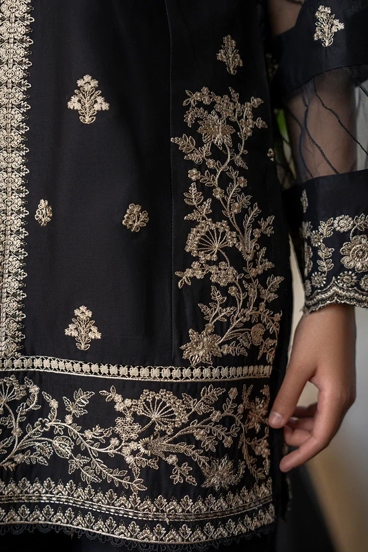 Picture of 3-PC Stitched Embroidered Suit - Available at Raja Sahib