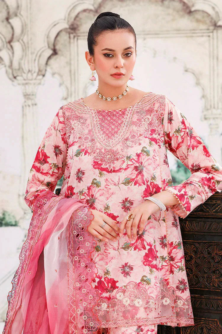 Picture of 3-PC Stitched Embroidered Suit - Available at Raja Sahib