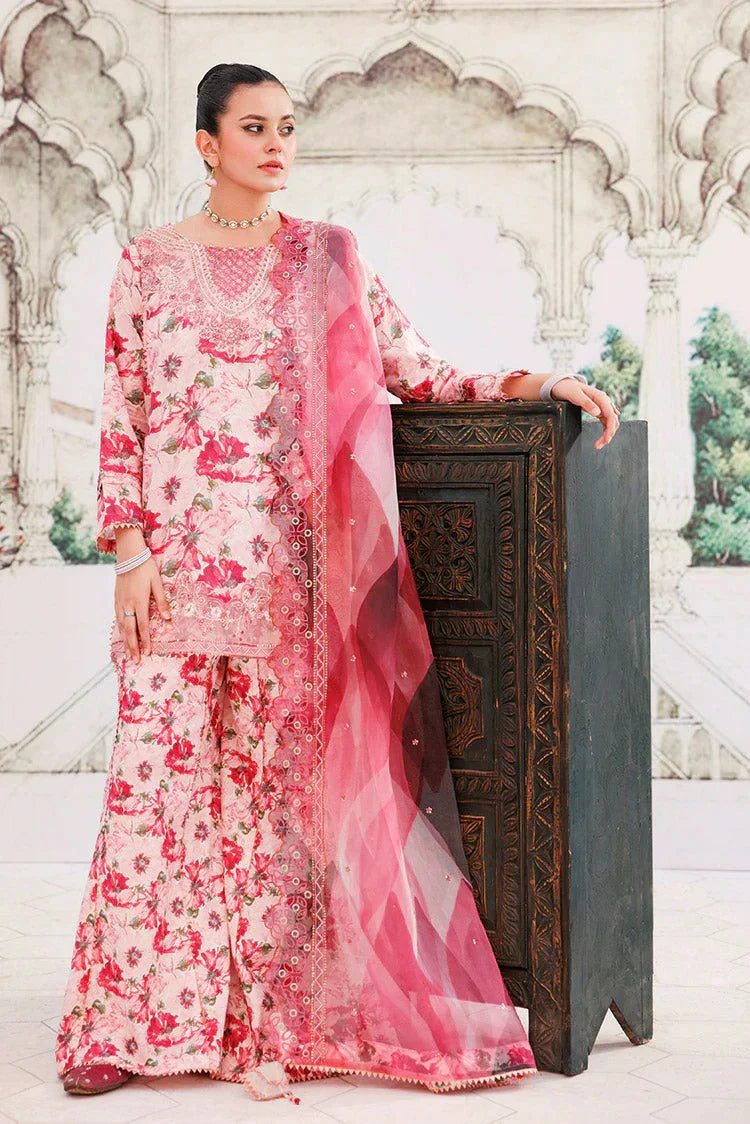 Picture of 3-PC Stitched Embroidered Suit - Available at Raja Sahib