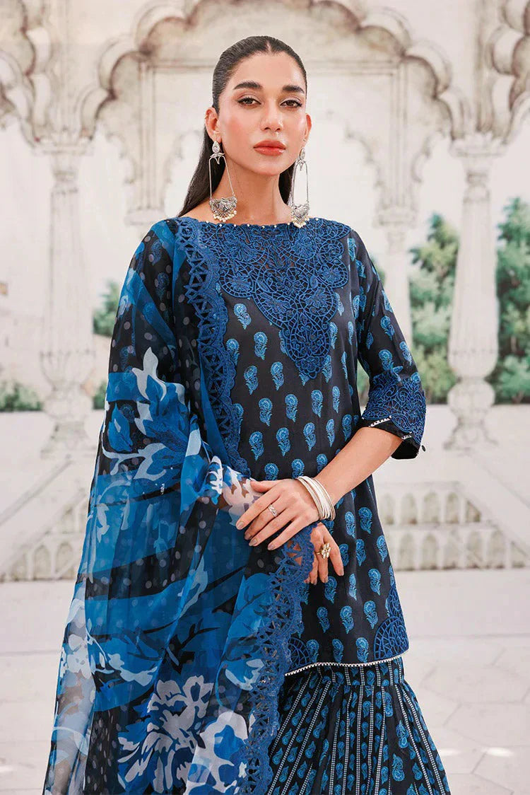 Picture of 3-PC Stitched Embroidered Suit - Available at Raja Sahib