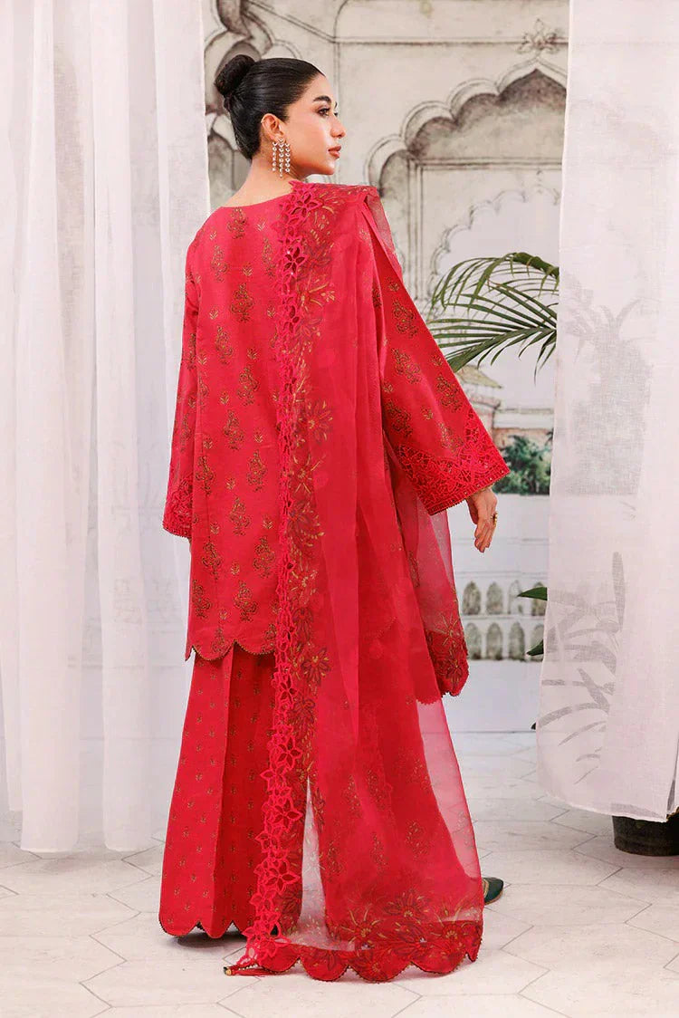 Picture of 3-PC Stitched Embroidered Suit - Available at Raja Sahib