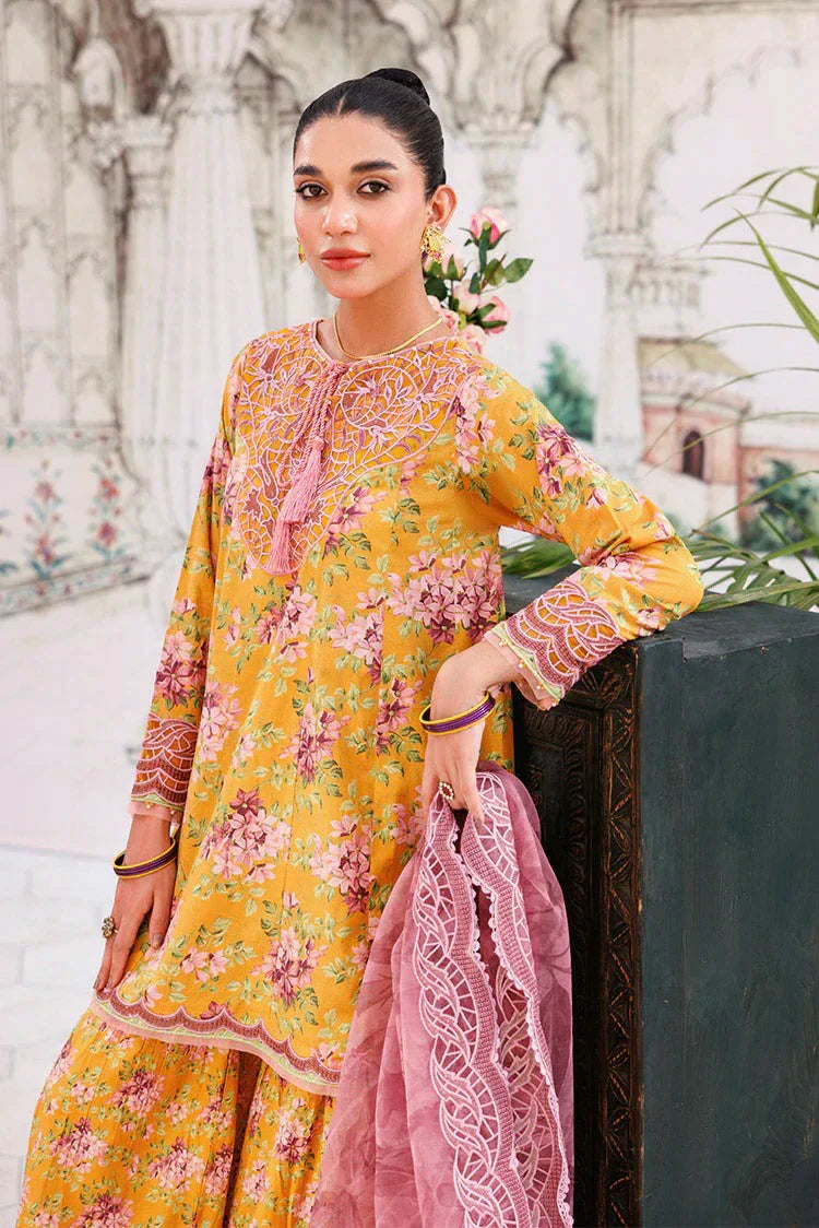 Picture of 3-PC Stitched Embroidered Suit - Available at Raja Sahib