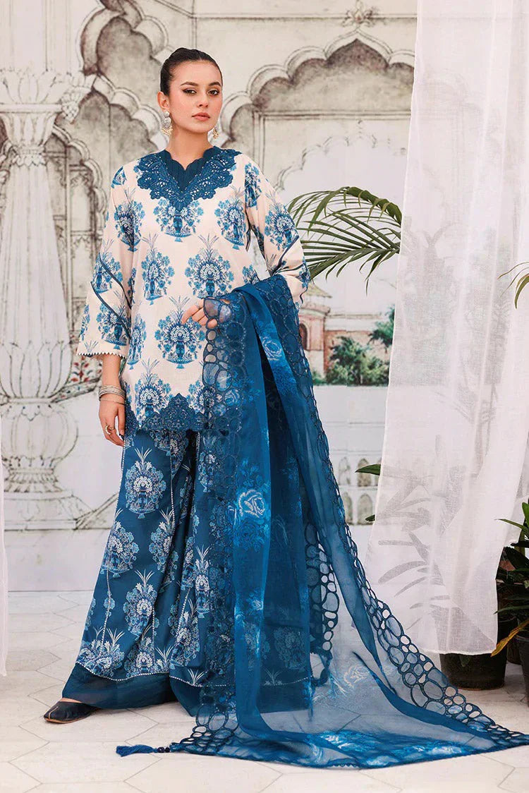Picture of 3-PC Stitched Embroidered Suit - Available at Raja Sahib