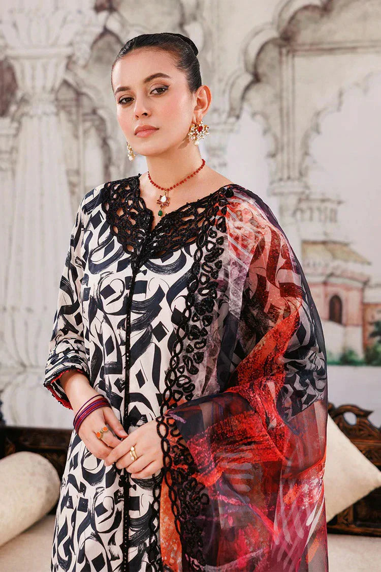 Picture of 3-PC Stitched Embroidered Suit - Available at Raja Sahib