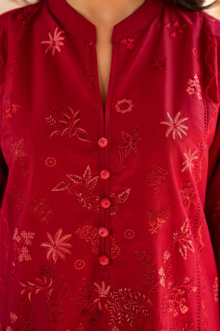 Picture of 3-PC Stitched Embroidered Suit - Available at Raja Sahib