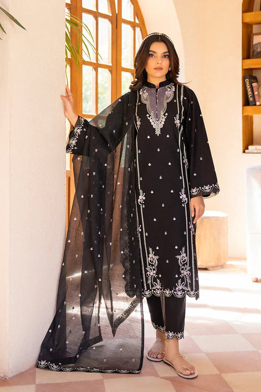 Picture of 3-PC Stitched Embroidered Suit - Available at Raja Sahib